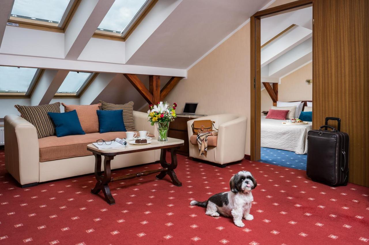 קרקוב Booking Hotel & Spa מראה חיצוני תמונה Pet-friendly hotel room